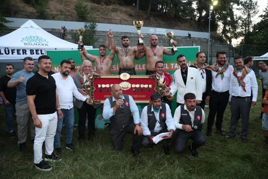 Nilüfer Belediyesi 64’üncü Geleneksel Tarihi Çalı Güreşleri’nde altın kemer Erkan Taş’ın oldu