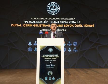 Bakan Tekin: Türkiye Yüzyılı Maarif Modeli programlarının odağına iyi insan olmayı yerleştirdik