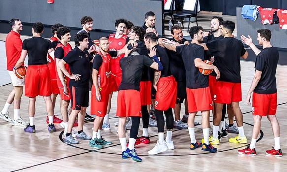 A Milli Erkek Basketbol Takımı, Bosna Hersek maçı hazırlıklarına başladı
