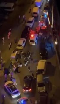 Esenler'de eşiyle kavga etti; polisten kaçmaya çalışırken pencereden düştü