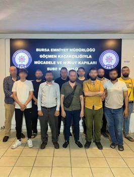 Bursa’da 'göçmen kaçakçılığı'na 2 gözaltı