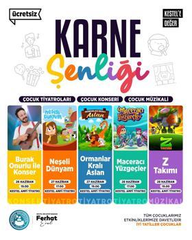 Kestel Belediyesi’nden öğrencilere ‘Karne Şenliği’