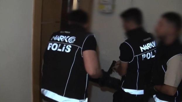 Beşiktaş’ta uyuşturucu imalathanesine operasyon; 2 gözaltı