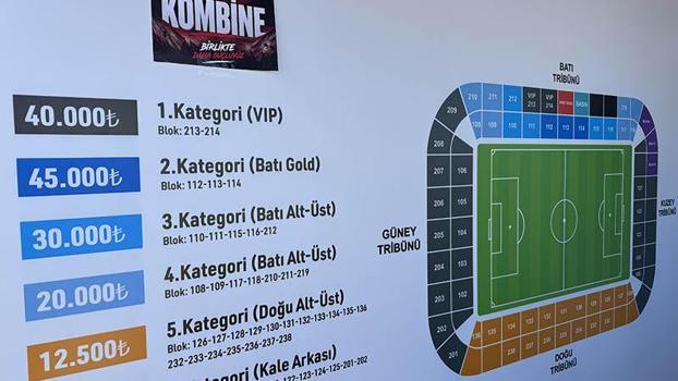 Samsunspor'da kombine satışları taraftar etkinliğiyle başladı