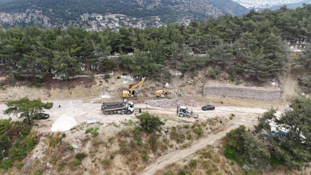 HBB'den istinat duvarı çalışması