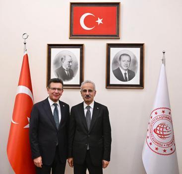 Uslu'dan Bakan Uraloğlu'na ziyaret