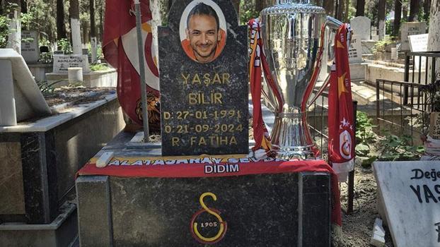 Kuşadası'nda Galatasaraylı taraftarlardan Yaşar Kaptan'a büyük vefa