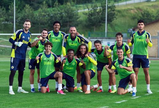 Fenerbahçe günü çift antrenmanla tamamladı