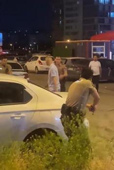 Kesici aletle bekçilere saldıran şüpheli, bacağından vurularak yakalandı