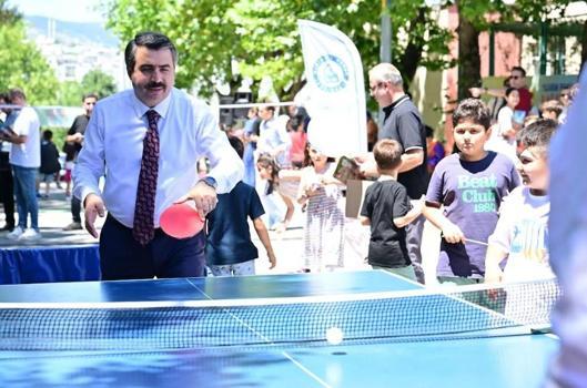Yıldırım'da sokaklar çocuklar için dönüşüyor