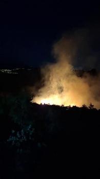 Hatay'da orman yangını, büyümeden söndürüldü