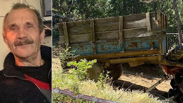 Kütahya’da traktör devrildi: 1 ölü, 1 yaralı