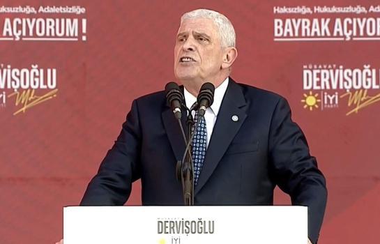 Dervişoğlu: Terörü ve teröristi kollayanlara bayrak açıyorum