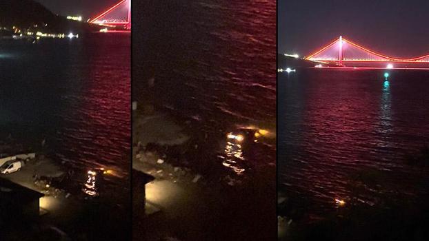 Sarıyer’de fren yerine gaza bastığı araçla denize düştü: 'Tam köprü manzarasına karşı battı'