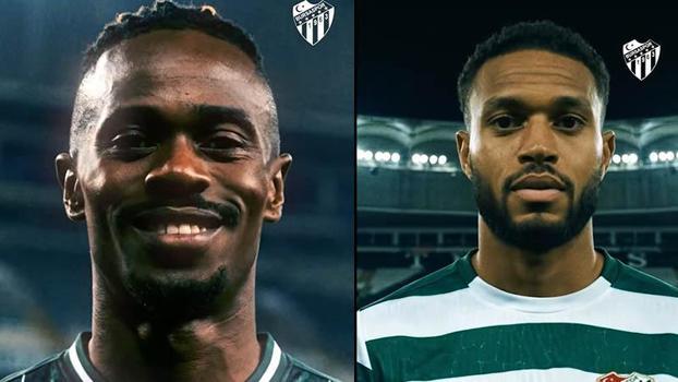 Bursaspor, Lincoln Henrique ile Lewis Baker'ı kadrosuna kattı