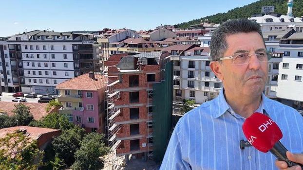 Çekmeköy'de bir binanın eğri durduğu iddiasına ilişkin konuşan Belediye Başkanı Çerkez: Herhangi bir olumsuzluk görülmüyor