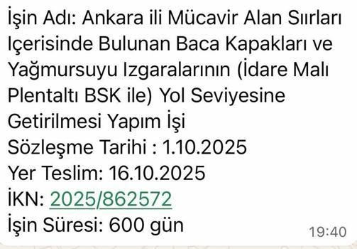ABB’den yağmur suyu mazgalları açıklaması