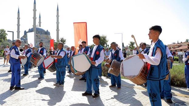 Kırkpınar Yağlı Güreşleri Festivali, geleneksel davul-zurna davetiyle başladı
