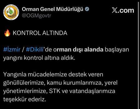 İzmir’de maki yangını (5)