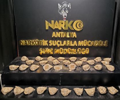 16 kilo 650 gram eroin ele geçirildi