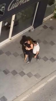 Silivri'de zorla götürülmeye çalışılan kadın: 'Beni öldürecek, yardım edin'