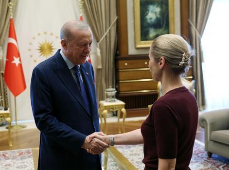 Cumhurbaşkanı Erdoğan, AB Yüksek Temsilcisi Kallas'ı kabul etti