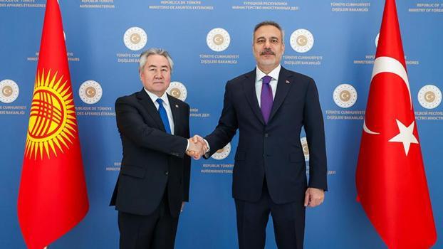 Bakan Fidan, Kırgız mevkidaşı Kulubayev ile görüştü