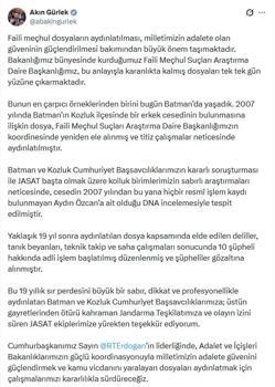 Batman'da 19 yıl önce bulunan cesetle ilgili 10 şüpheliye gözaltı