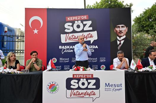 Kepez’de mahallelerin sesi Halk Buluşması’nda yükselecek