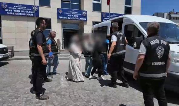 Kırklareli merkezli  'change araç' operasyonunda 5 tutuklama