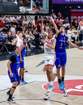 U17 Erkek Milli Basketbol Takımı çeyrek finalde