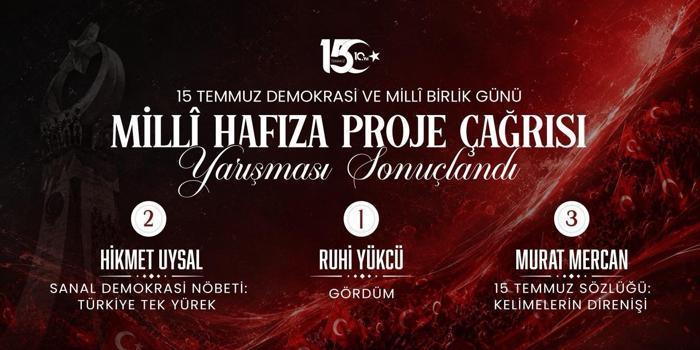 Milli Hafıza Proje Çağrısı Yarışması sonuçlandı