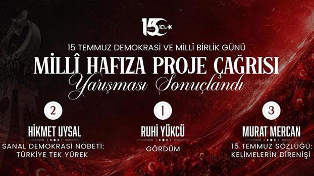 Milli Hafıza Proje Çağrısı Yarışması sonuçlandı