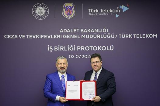 Türk Telekom ile Ceza ve Tevkifevleri Genel Müdürlüğü'nden dijital dönüşümde yeni protokol