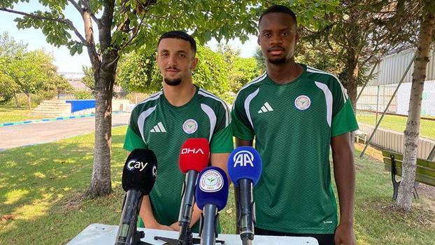 Çaykur Rizesporlu Siaka Bakayoko: Önemli bir takımda hedeflere gideceğim için buraya geldim