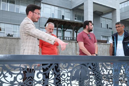 Tokat'ta otopark ve bisiklet yolu çalışmaları sürüyor