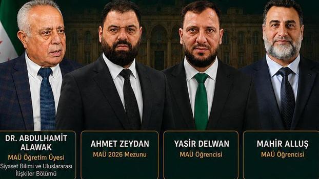 Suriye Halk Meclisi'ne Mardin Artuklu Üniversitesi'nden 4 kiÅŸi atandı