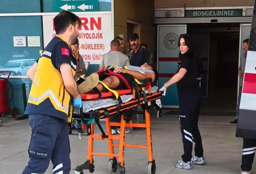 İnegöl’de otomobille çarpışan bisikletli yaralandı