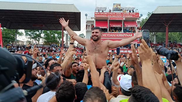 665’inci tarihi Kırkpınar Yağlı Güreşleri’nde başpehlivan Erkan Taş oldu / Ek fotoğraflar