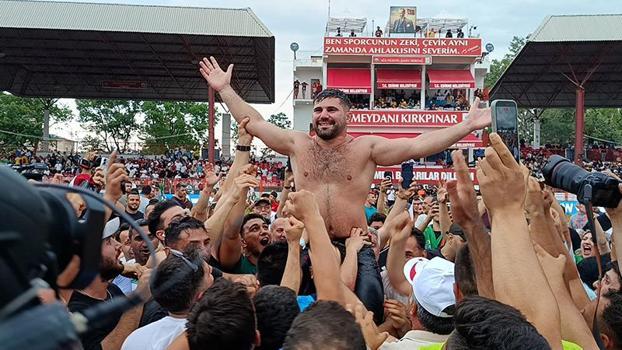 665’inci tarihi Kırkpınar Yağlı Güreşleri’nde başpehlivan Erkan Taş oldu