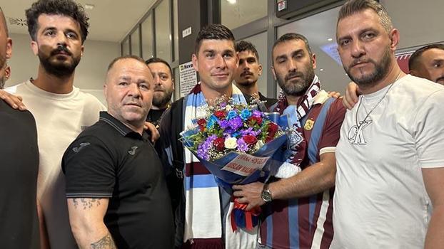 Trabzonspor'un yeni transferi Malinovskyi kente geldi