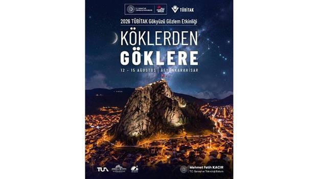 TÜBİTAK Gökyüzü Gözlem Etkinliği, Afyonkarahisar'da yapılacak