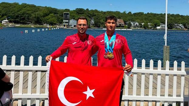 Muğlalı kanocu Rahmi Kaan Karahan'dan tarihi başarı