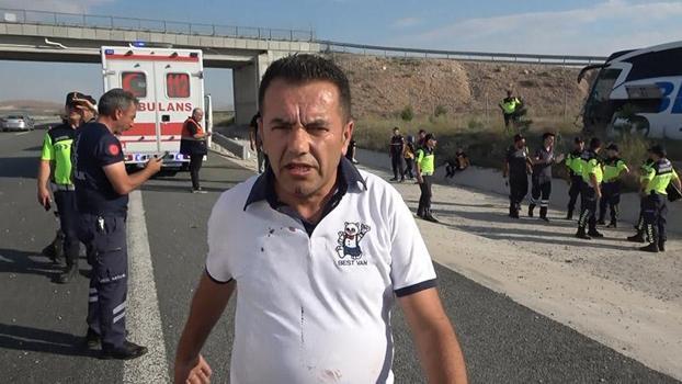 Aksaray'da 1 kişinin öldüğü, 43 kişinin yaralandığı otobüs kazasında, şoför tutuklandı