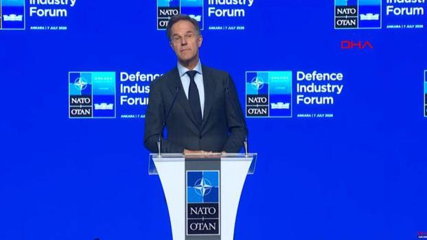 NATO Genel Sekreteri Mark Rutte, Savunma Sanayii Forumu’nda konuştu