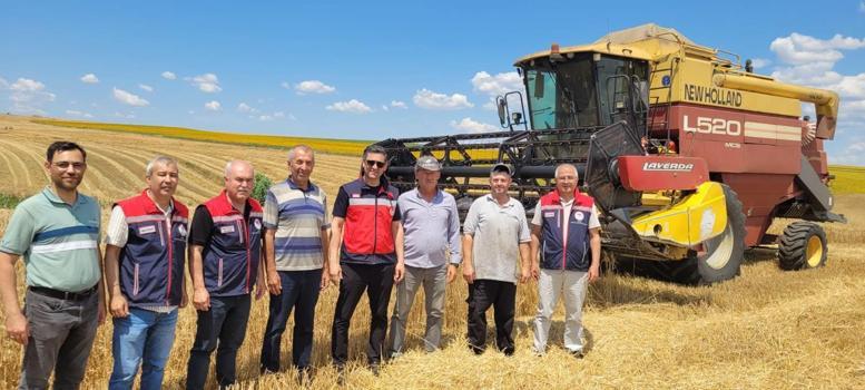 BUGEM Tarım Havzaları Daire Başkanı Yeniay, Edirne'de üreticilerle buluştu