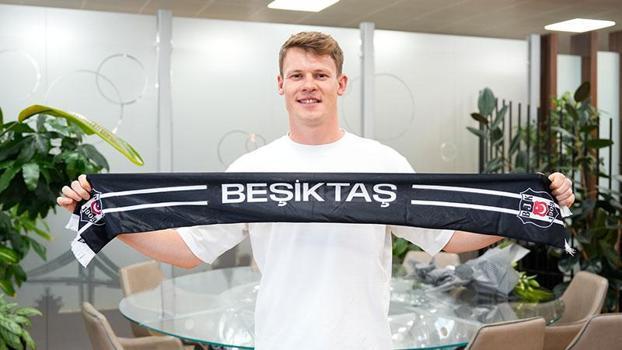 Alexander Nübel ve Doğan Alemdar Beşiktaş için İstanbul’da