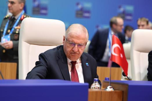 Ay Yıldız Müşterek Karargahında, NATO Zirvesi’ne katılan savunma bakanlarına resepsiyon (2)