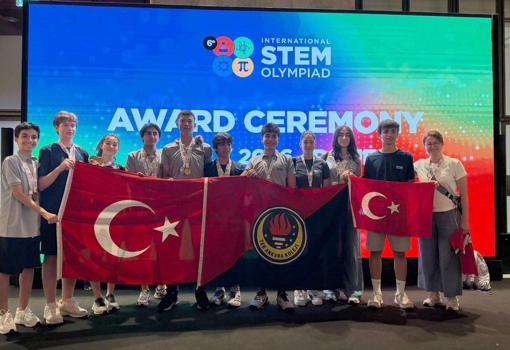 TED Ankara Koleji öğrencileri STEM Olimpiyatları’nda derece elde etti