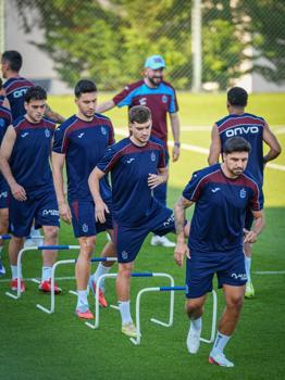 Trabzonspor dayanıklılık çalıştı